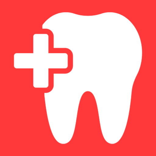 An icon of a tooth with a plus beside it