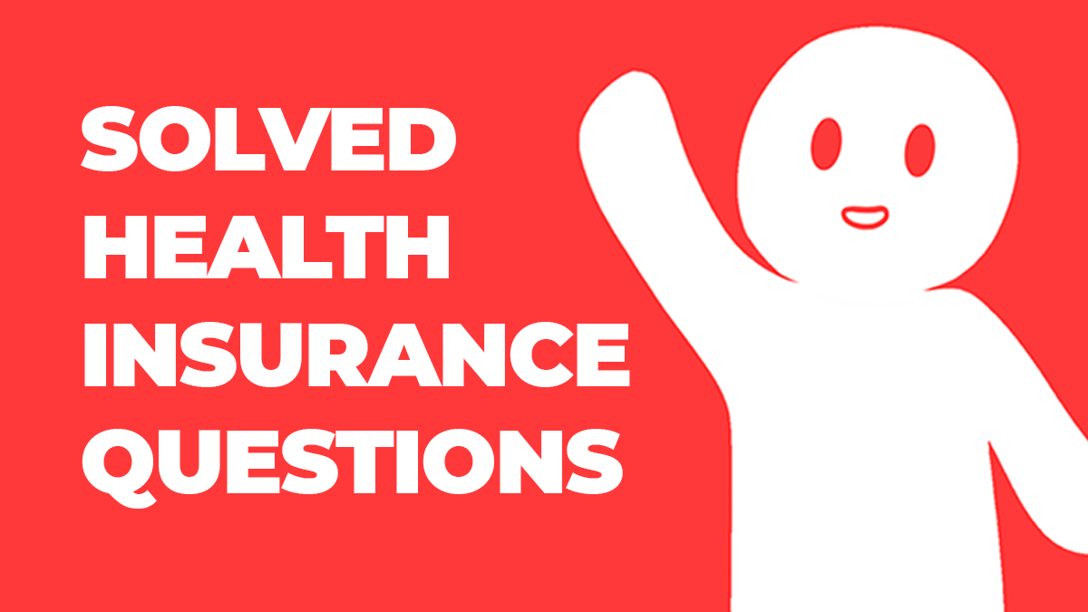 Your Health Insurance Help Guide with a question mark icon